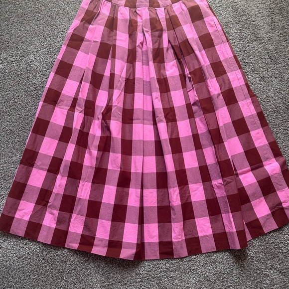 Jcrew gingham skirt size 02 - Picture 3 of 4